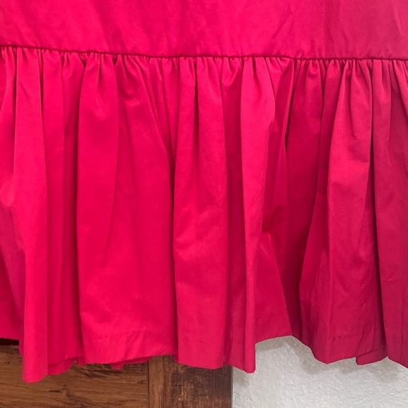 Zara Vibrant Red Midi Skirt - Picture 4 of 8